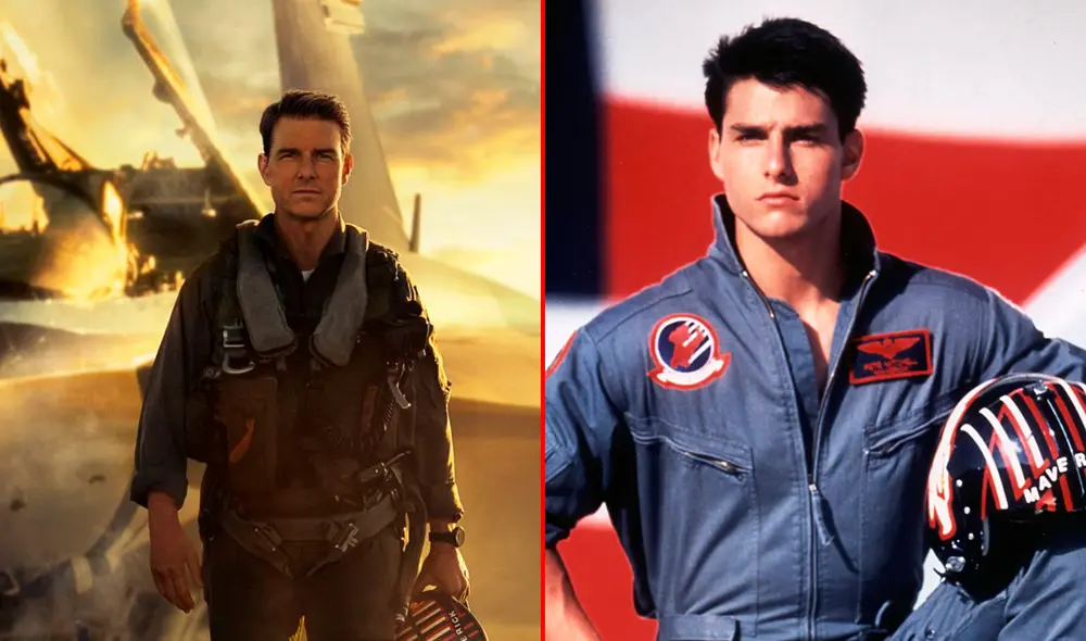 En ‘Top Gun 3’, Tom Cruise dará vida una vez más a Maverick, personaje que interpretó por primera vez en 1986. Foto: composición LR/Paramount