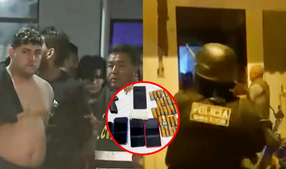 Seis hombres y dos mujeres de la banda criminal Los Hijos de Dios fueron llevados a la Dirección de Investigación Criminal. Foto: composición LR/ Jazmin Ceras Seis hombres y dos mujeres de la banda criminal Los Hijos de Dios fueron llevados a la Dirección de Investigación Criminal. Foto: composición LR/ Jazmin Ceras