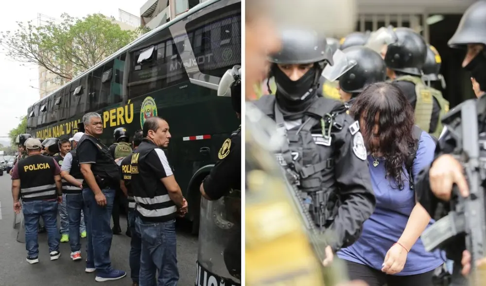 Los ciudadanos fueron trasladados a la dependencia policial del distrito. Foto: John Reyes/La República