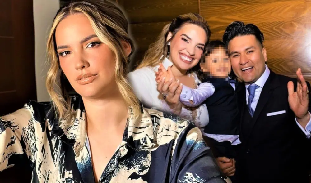 Cassandra Sánchez aclaró que Deyvis Orosco no pasa mucho tiempo con su hijo por sus giras como cantante. Foto: composición LR/Instagram/Cassandra Sánchez