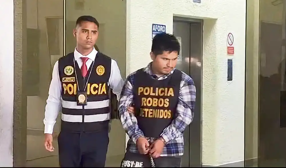 Lugarteniente. Jhon Falcón Pardavé, alias Jhon, es el segundo de Luis Moreno (a) ‘Monstruo’, autor de ocho secuestros. Foto: difusión