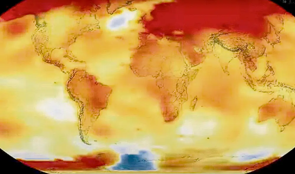 Acción humana. Mientras que algunas noticias falsas sostienen que el calentamiento global no existe, la ciencia afirma lo contrario. Foto: difusión