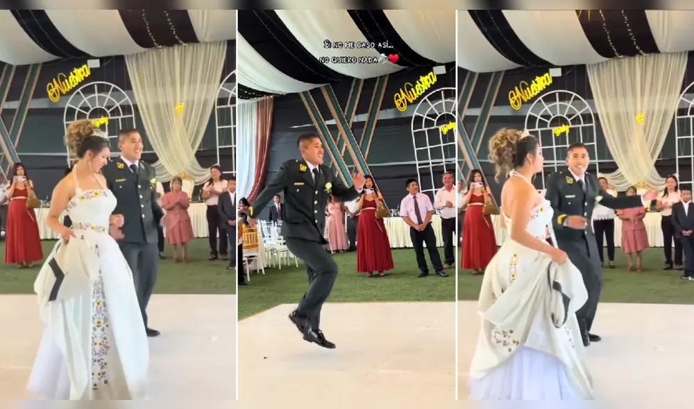 Entre las melodías destacaron caporales y también cumbia sureña. Foto: composición LR/@magdajara03 - Video: @ magdajara03