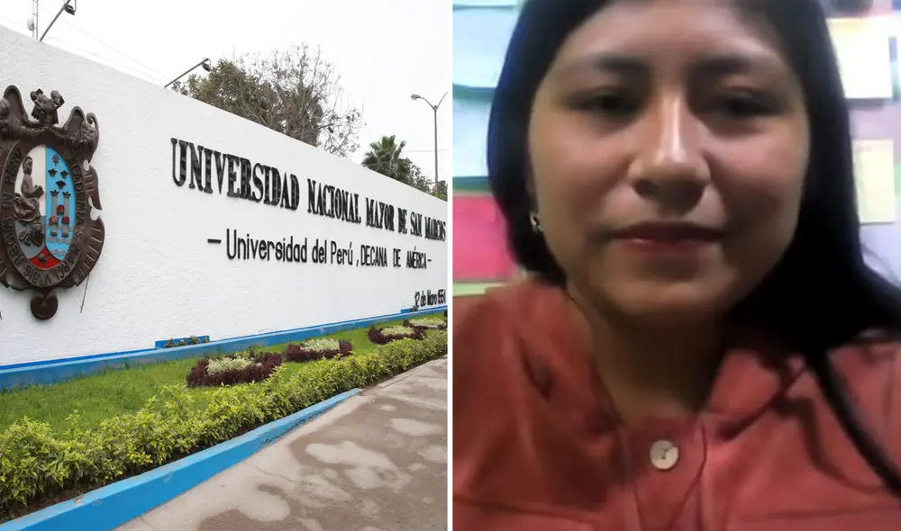 La destacada postulante logró ingresar a la carrera de Psicología en el último examen de la Universidad Nacional Mayor de San Marcos (UNMSM). Foto: composición LR/Agencia Andina/Academia Grupo Ciencia