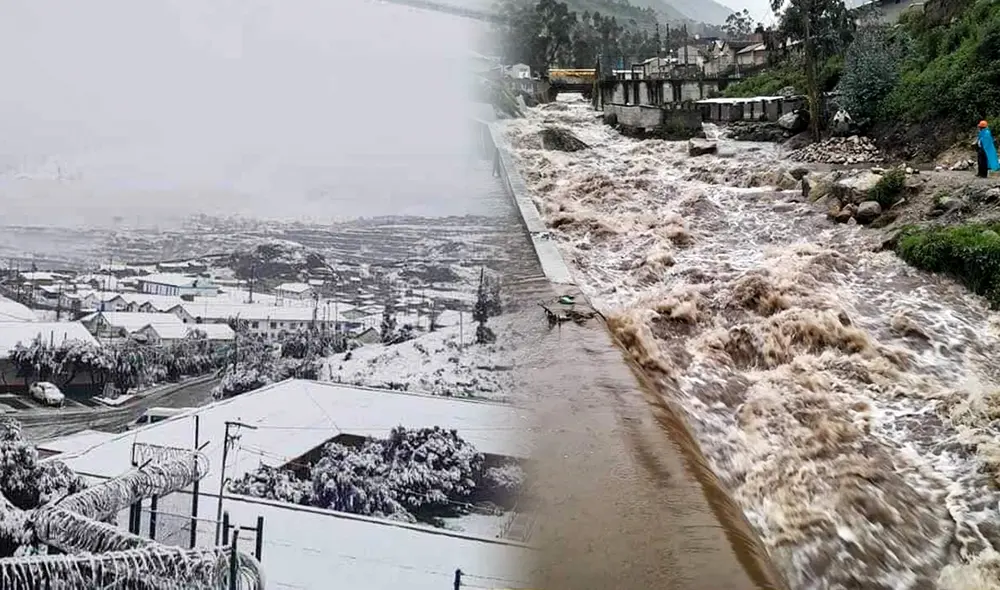 Entre el 13 y 14 de enero se pronostica nieve, granizo y lluvia. Foto: composición LR/Jazmin Ceras Entre el 13 y 14 de enero se pronostica nieve, granizo y lluvia. Foto: composición LR/Jazmin Ceras