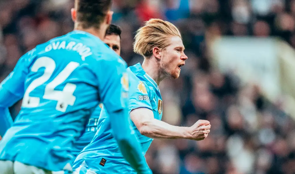 Manchester City se puso a 2 puntos de Liverpool. Foto: Instagram @ManchesterCity Manchester City se puso a 2 puntos de Liverpool. Foto: Instagram @ManchesterCity