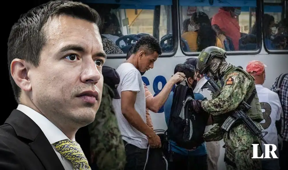 Noboa declaró un "estado de excepción" y autorizó operativos para que militares y policías traten de recobrar el orden en las prisiones. Foto: composición de Jazmin Ceras/LR/EFE - Video: Telemundo