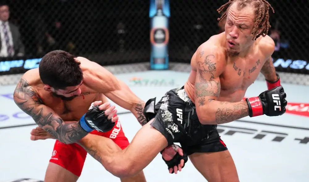 Gastón Bolaños no pudo lograr su segunda victoria en ala UFC. Foto: difusión