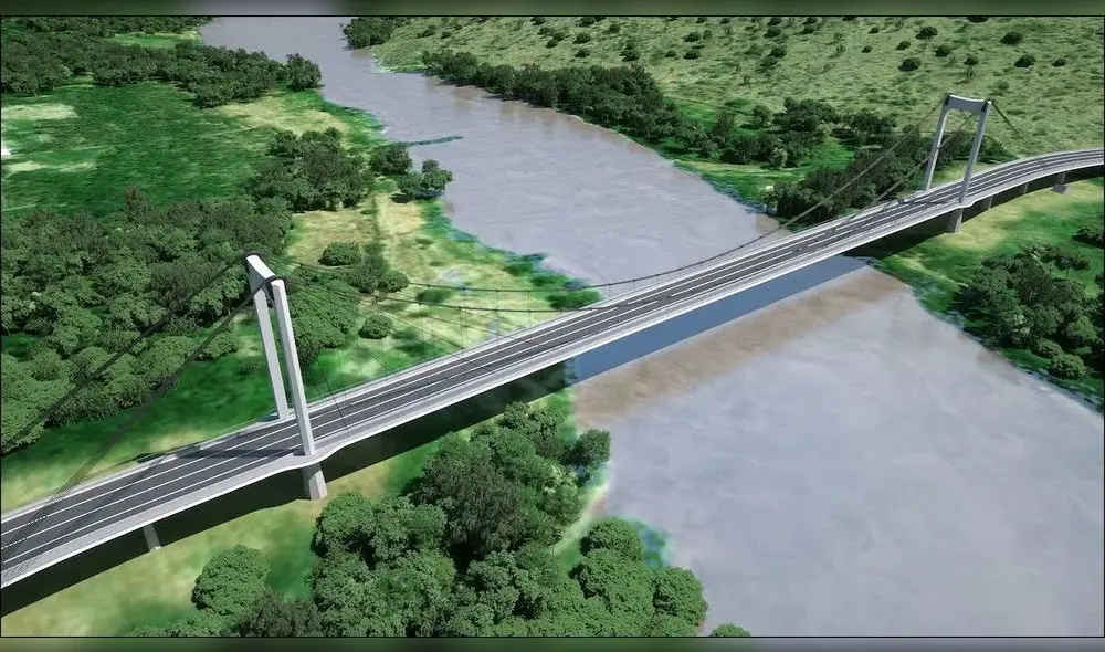 Así se vería el proyecto terminado. Puente Carrasquillo en Piura está valorizado en más de 400 millones de soles. Foto: difusión Así se vería el proyecto terminado. Puente Carrasquillo en Piura está valorizado en más de 400 millones de soles. Foto: difusión