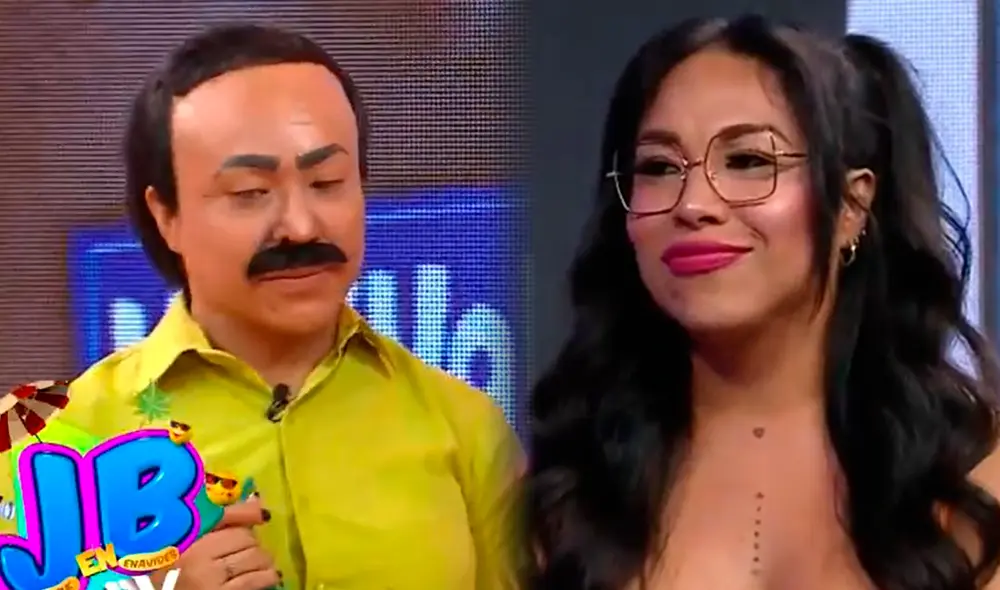 Dayanita y Jorge Benavides dieron de qué hablar este sábado en ATV. Foto: composición LR / Instagram de Jorge Benavides