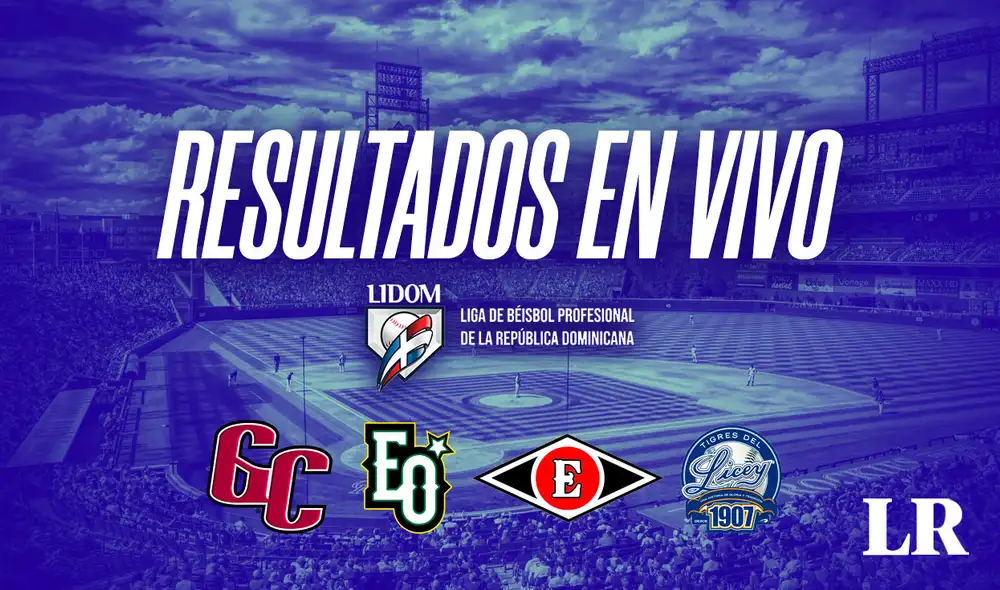 Revisa AQUÍ los resultados de la LIDOM 2023-24 de la jornada de HOY por La República Deportes. Foto: composición LR