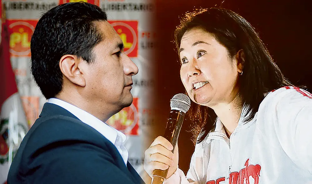 Cuestionamiento. Vladimir Cerrón recibió un sueldo en Perú Libre, y en el partido de Keiko Fujimori usaron los fondos para remunerar a allegadas. Foto: composiciónLR/John Reyes