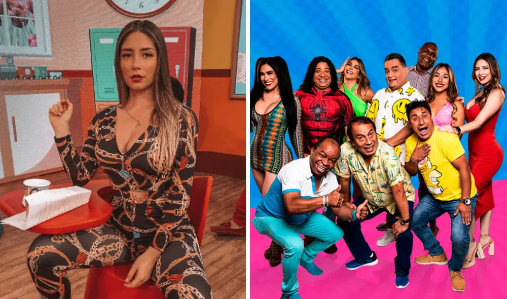 Carolain Cawen era una de las integrantes más queridas del programa 'JB en ATV'. foto: composicón  LR/ Instagram