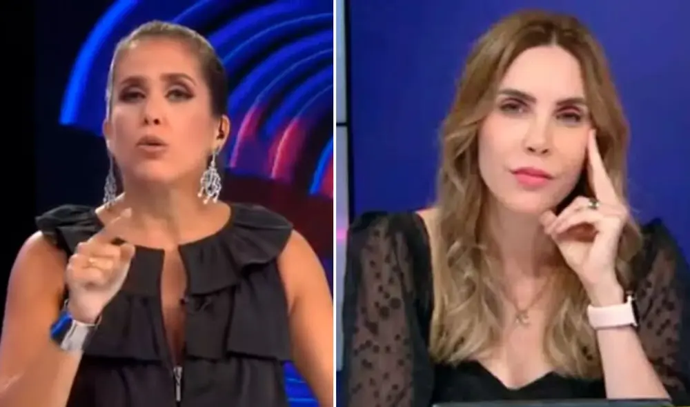Juliana Oxenford afirmó que ATV la reemplazó con Mávila Huertas porque era "una voz dócil". Foto: composición LR/captura de ATV Juliana Oxenford afirmó que ATV la reemplazó con Mávila Huertas porque era "una voz dócil". Foto: composición LR/captura de ATV