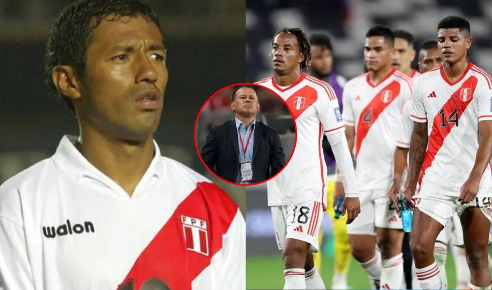 'Chorri' Palacios debutó en la selección peruana en 1992. Foto: composición LR/ESPN