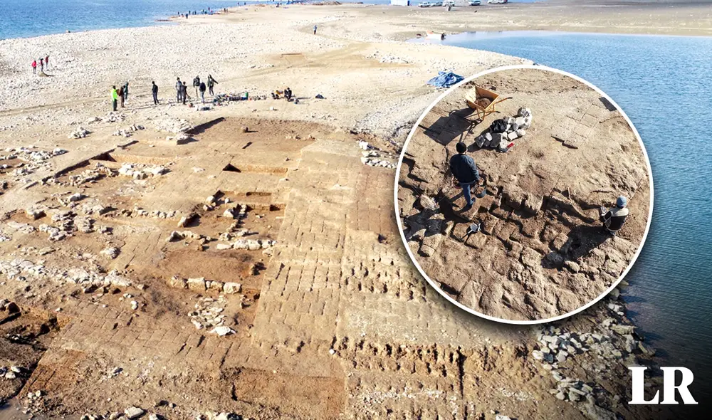 Los arqueólogos creen que el asentamiento podría ser Zakhiku, un importante centro del Imperio Mittani. Foto: composición de Fabrizio Oviedo / Universidades de Friburgo y Tübingen/KAO