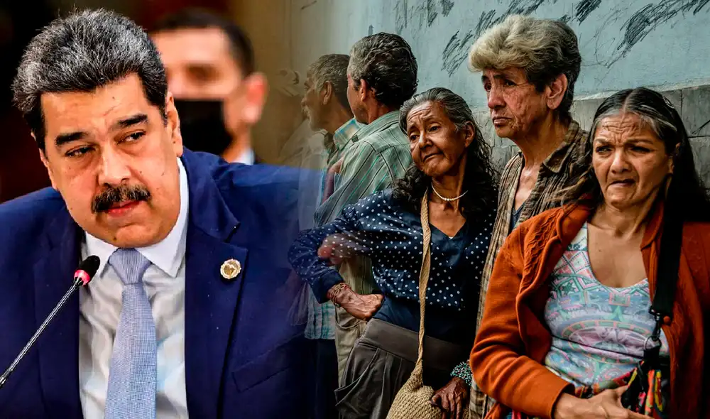 Nicolás Maduro rindió cuentas sobre su Gobierno en 2023 y habló de sus proyecciones para este año. Foto: composición LR/AFP/The New York Times Nicolás Maduro rindió cuentas sobre su Gobierno en 2023 y habló de sus proyecciones para este año. Foto: composición LR/AFP/The New York Times