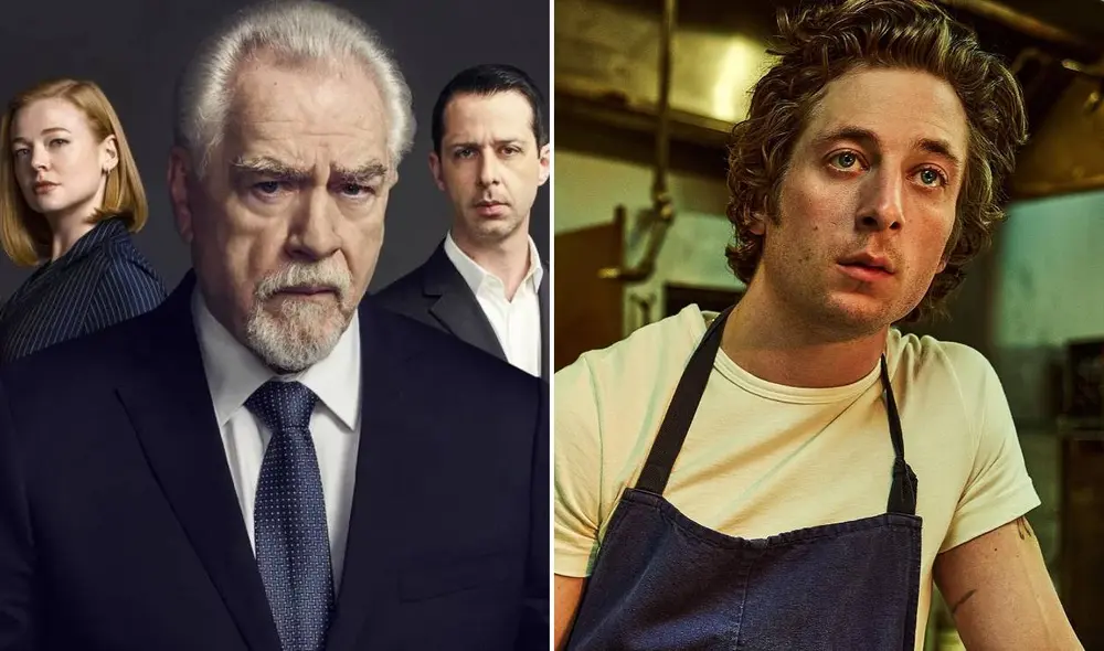 ‘Succession’ y ‘The Bear’ fueron los que más ganaron en la categoría de drama y comedia, respectivamente. Foto: composición LR/HBO/FX