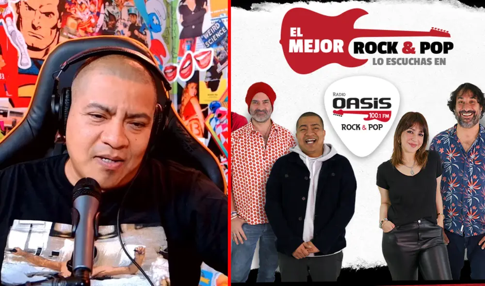 Radio Oasis se transmitió durante 10 años en la frecuencia nacional. Foto: composición LR / Facebook, Youtube