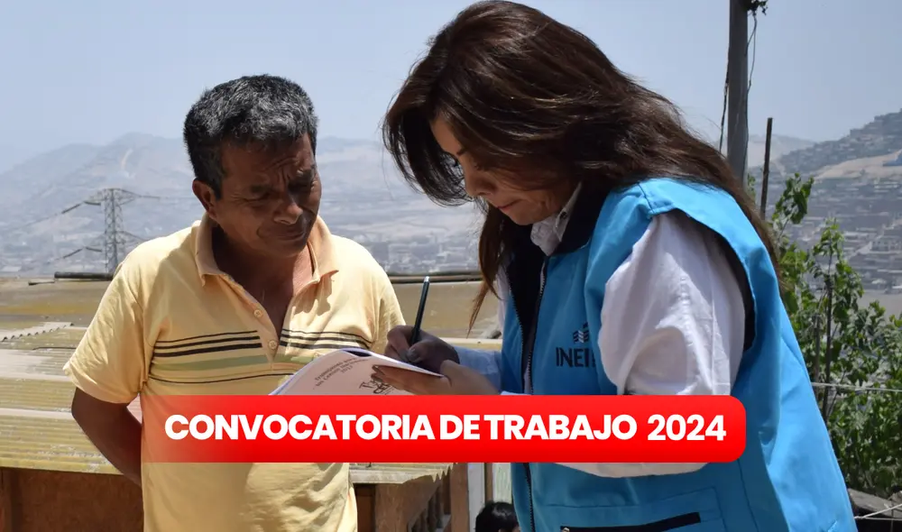 La convocatoria de trabajo para encuestadores del INEI está disponible hasta el 17 de enero. ¡Postula ya! Foto: composición LR/INEI La convocatoria de trabajo para encuestadores del INEI está disponible hasta el 17 de enero. ¡Postula ya! Foto: composición LR/INEI