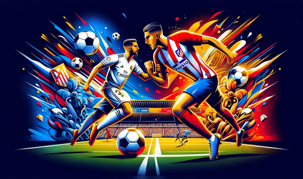 Real Madrid volverá a enfrentarse a Atlético de Madrid una semana después de la Supercopa de España. Foto: composición IA