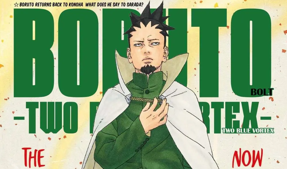 Shikamaru, el octavo Hokage de la Aldea de la Hoja, jugará un papel importante en el capítulo 6 de 'Boruto: Two Blue Vortex'. Foto: Shūeisha