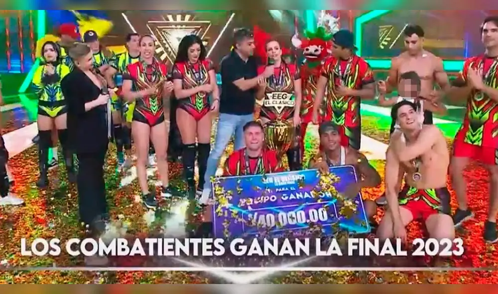 Temporada 2023 fue ganada por el equipo de los "combatientes". Foto: Captura América TV.