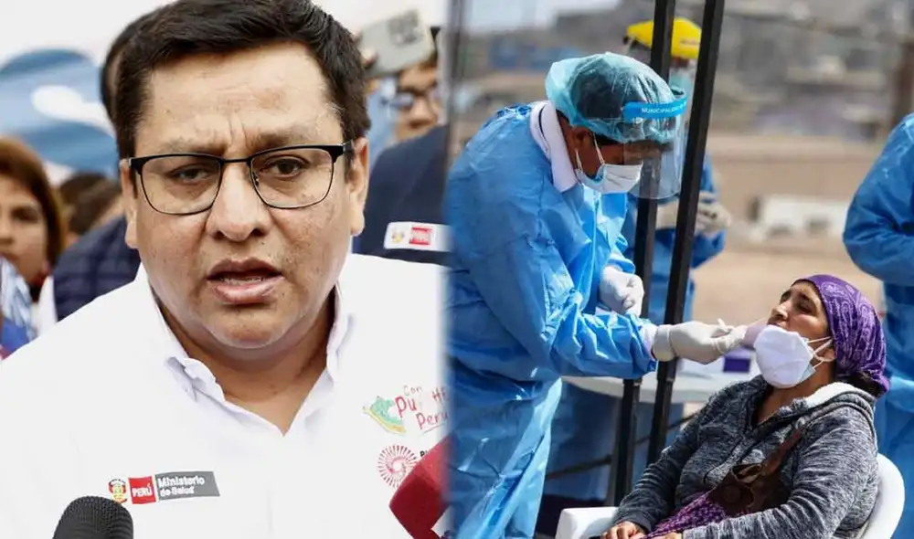 El ministro de Salud instó a la ciudadanía a vacunarse contra la COVID-19. Foto: La República