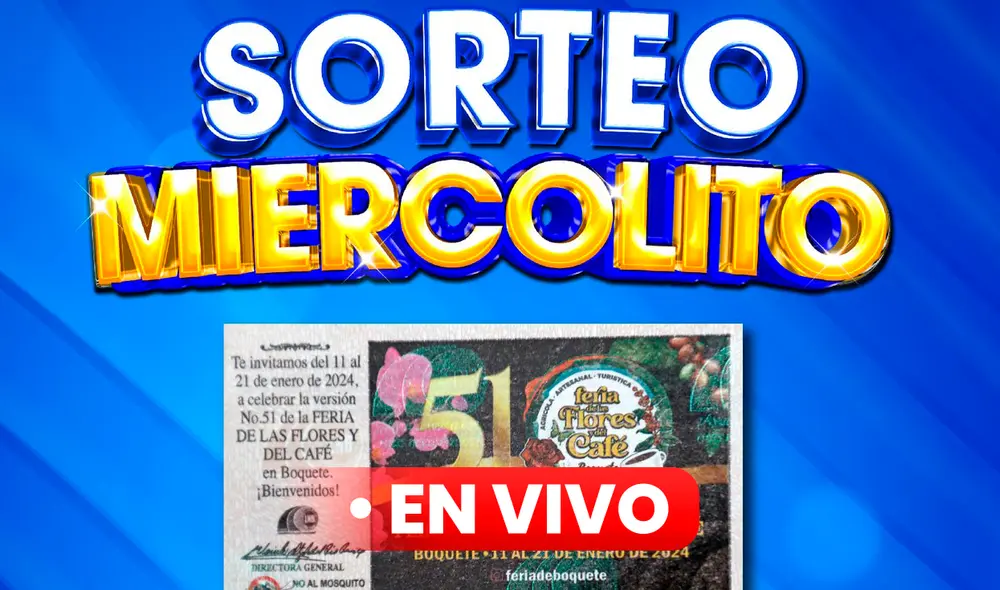 La Lotería de Panamá hoy, 17 de enero, realiza el Sorteo Miercolito EN VIVO a través de Telemetro y TVN. Foto: composición LR/ Lotería Nacional de Panamá La Lotería de Panamá hoy, 17 de enero, realiza el Sorteo Miercolito EN VIVO a través de Telemetro y TVN. Foto: composición LR/ Lotería Nacional de Panamá