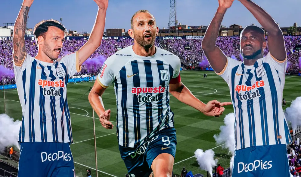 Alianza Lima jugará la fase de grupos de la Copa Libertadores 2024. Foto: composición GLR.