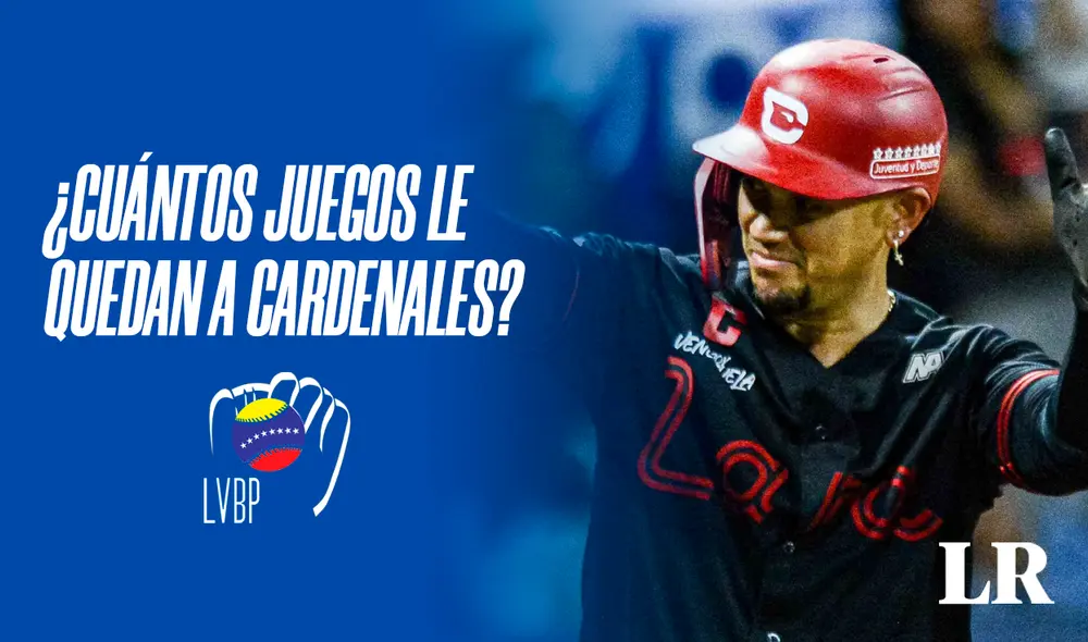 En sus próximos juegos del Round Robin, Cardenales de Lara enfrentará a rivales directos por la clasificación a la gran final de la LVBP. Mira cuántos choques le quedan. Foto: composición de Fabrizio Oviedo/LR/Cardenales