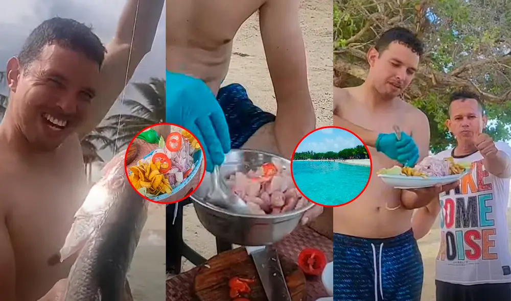 El chef venezolano invitó el platillo peruano a su familia. Foto: composición LR/YouTube/@chifareyfusión El chef venezolano invitó el platillo peruano a su familia. Foto: composición LR/YouTube/@chifareyfusión