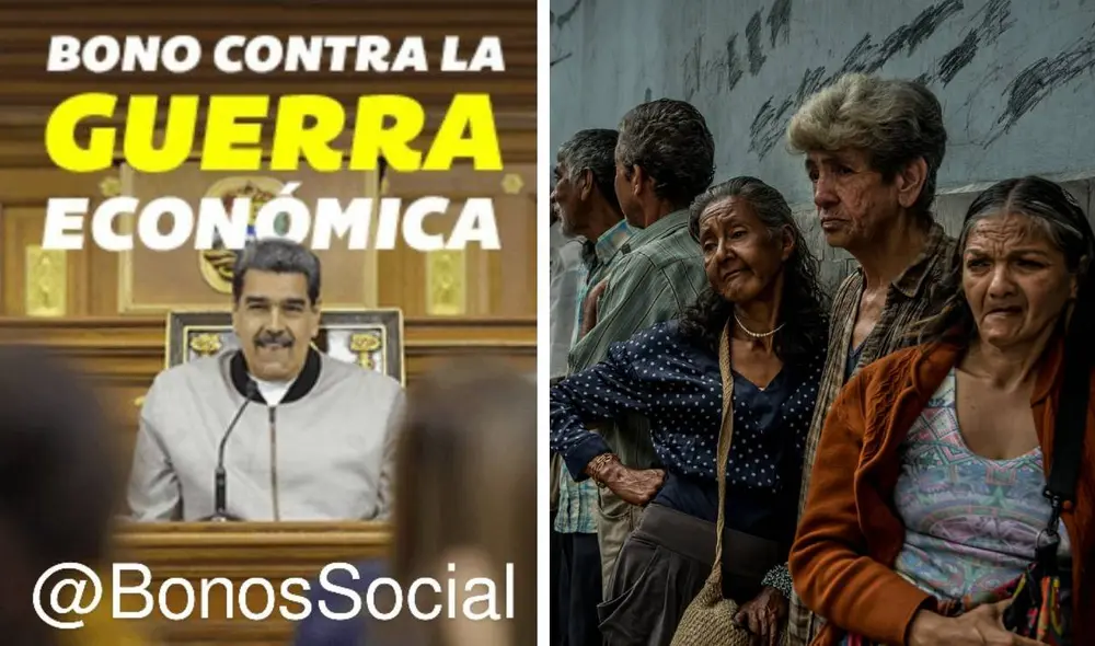 El Bono de Guerra Amor Mayor se entrega de forma mensual. Foto: composiciónLR/Bonos Protectores Social Al Pueblo/The New York Times El Bono de Guerra Amor Mayor se entrega de forma mensual. Foto: composiciónLR/Bonos Protectores Social Al Pueblo/The New York Times