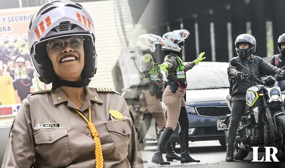 Shirley Asto manifestó que buscará erradicar la corrupción y promoverá la transparencia en la PNP. Foto: composición de Fabrizio Oviedo/La República/PNP