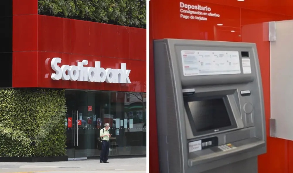 Una de las alternativas que ofrece Scotiabank para evitar las comisiones es el uso de los cajeros o el aplicativo móvil. Foto: composición LR/Facebook/llanoalmundo.com