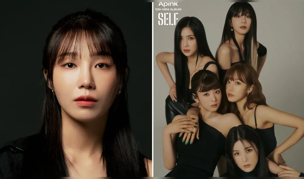 Eunji debutó en el grupo k-pop Apink en 2011. Foto: composición LR/IST Entertainment