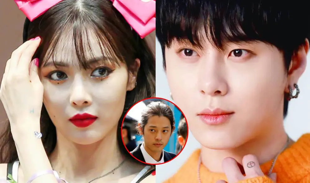 Los famosos coreanos Hyuna y Yong Jun Hyung habrían revelado su romance el 18 de enero. Foto: composición LR/Naver