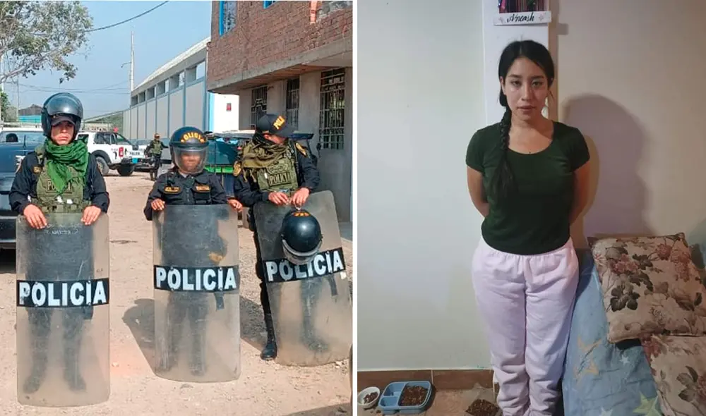 Operativo tuvo lugar durante la madrugada. Foto: composición LR/PNP