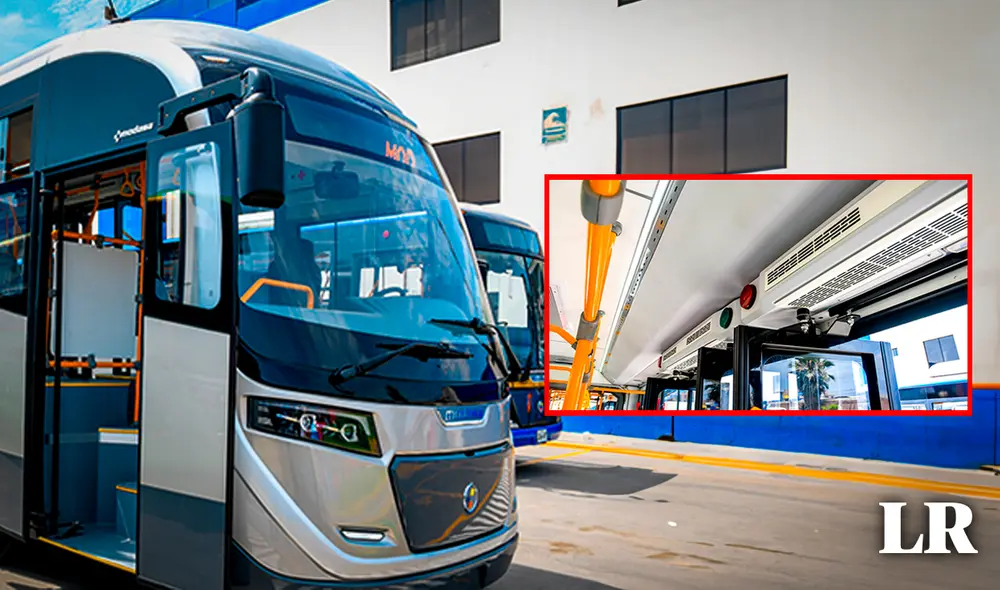Bus tiene la capacidad de trasladar a 164 pasajeros. Foto: composición Gerson Cardoso/LR/Prensa ATU
