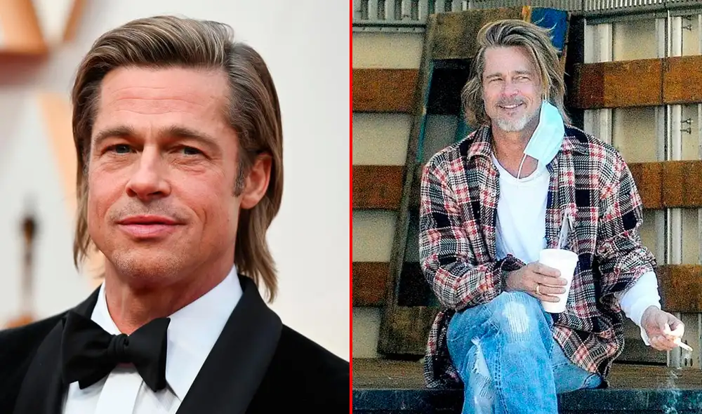 Brad Pitt debutó en cine en la película ‘El lado oscuro del sol’, de 1988. Foto: composición LR/AFP/Twitter