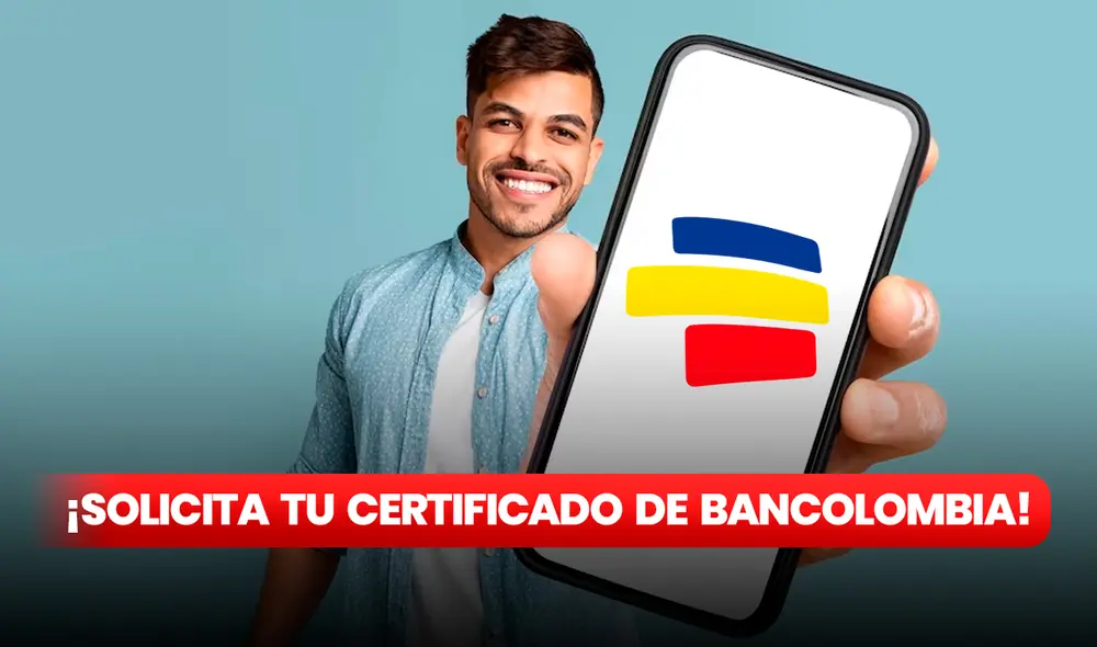 Aprende cómo realizar este trámite de manera digital, disponible incluso en el App de Bancolombia. Foto: composición LR / Freepik