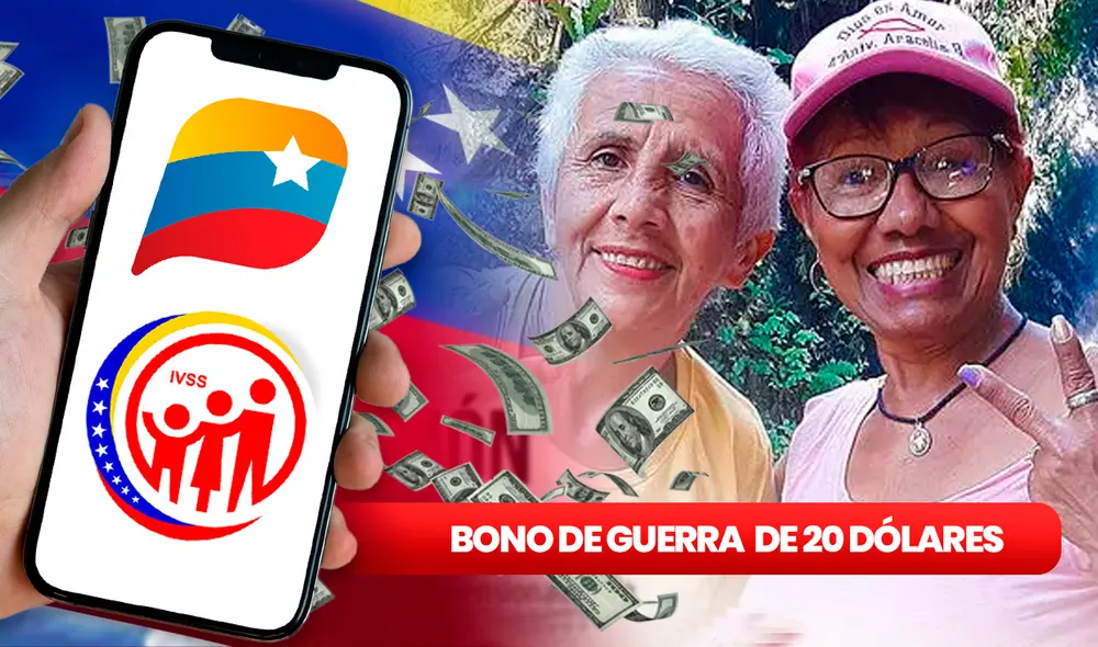 Conoce cuál es el Bono Patria que el Gobierno de Nicolás Maduro entrega US$20 en enero de 2024. Foto: composición LR/IVSS/AMOR MAYOR Conoce cuál es el Bono Patria que el Gobierno de Nicolás Maduro entrega US$20 en enero de 2024. Foto: composición LR/IVSS/AMOR MAYOR