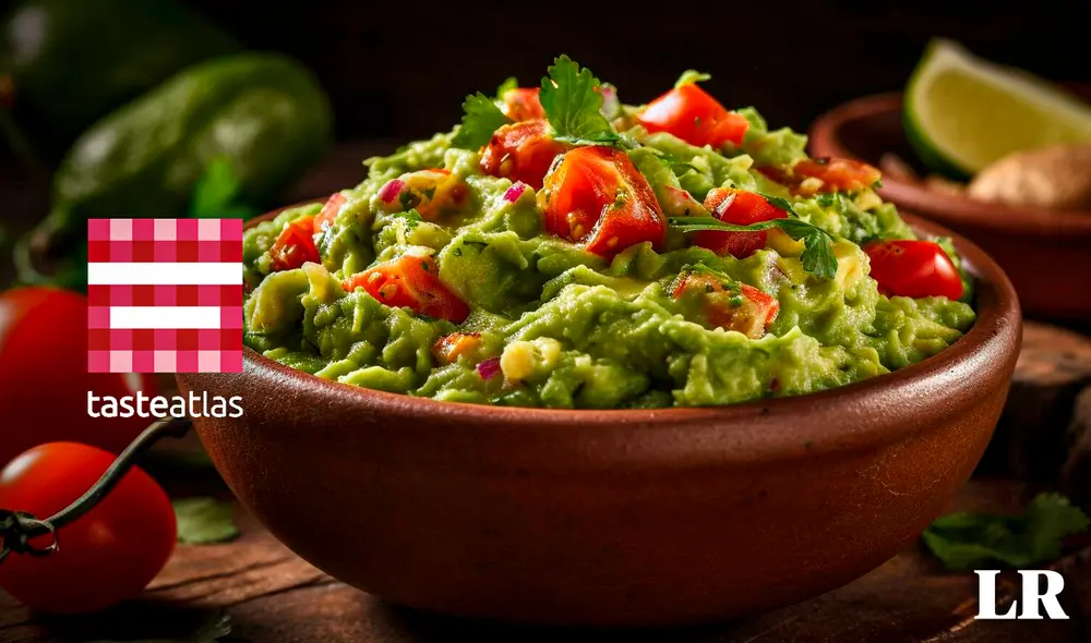 El guacamole tiene gran popularidad en diferentes países del mundo. Foto: composición LR/Taste Atlas El guacamole tiene gran popularidad en diferentes países del mundo. Foto: composición LR/Taste Atlas