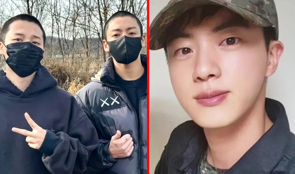 Los integrantes de BTS, Jimin y Jungkook, se unieron al servicio militar el 12 de diciembre, en Corea. Foto: composición LR/Naver/Hybe