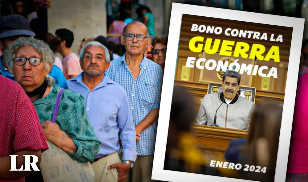 El Bono de Guerra Amor Mayor es entregado a los pensionados del IVSS. Foto: composición Gerson Cardoso/LR/Bonos Social/X