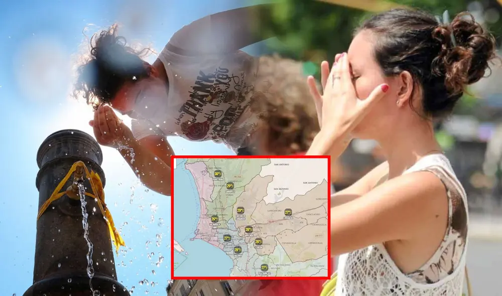 Distritos de Lima Este sentirán más calor durante el verano 2024. Foto: composición de Jazmín Ceras/La República/Andina