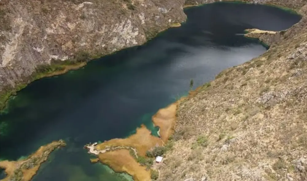 En este lugar existe un criadero de truchas que brinda puestos de trabajo a moradores de la zona. Foto: Captura / Viaja con Jorge En este lugar existe un criadero de truchas que brinda puestos de trabajo a moradores de la zona. Foto: Captura / Viaja con Jorge