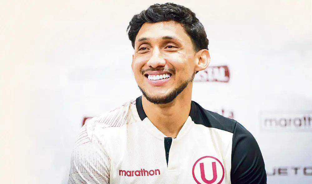 La luchó. Christofer Gonzales concretó su llegada a Universitario de Deportes luego de negociar su desvinculación con Al Adalah de Arabia Saudita. Foto: difusión