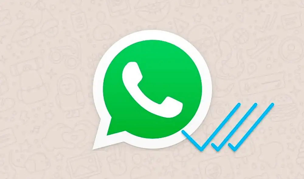 Es falso que se active un tercer check azul en WhatsApp. Foto: Vanguardia Es falso que se active un tercer check azul en WhatsApp. Foto: Vanguardia
