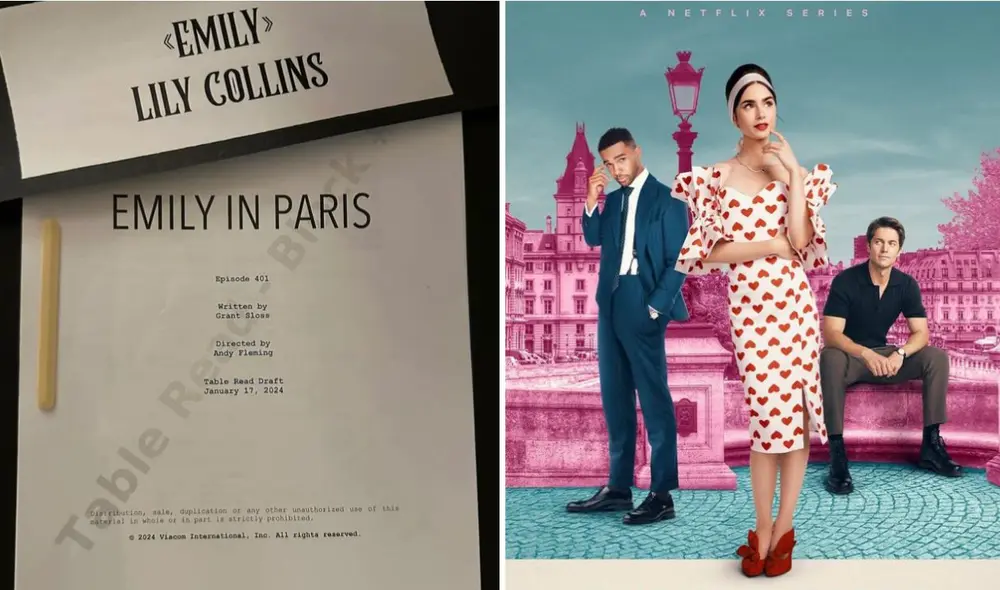 'Emily en París' se grabaría en Roma. Foto: captura de Lily Collins Instagram.